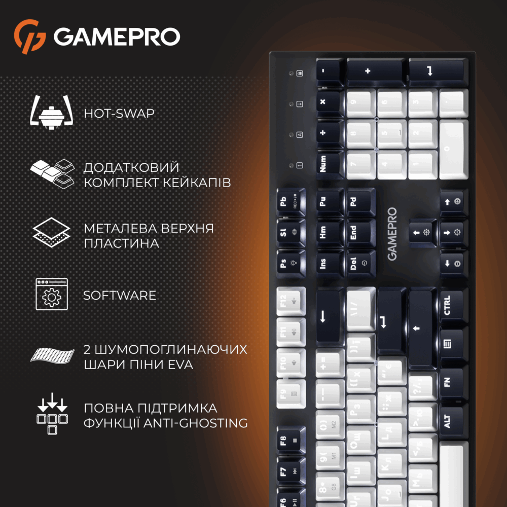 GamePro Genesis Metallic MK144B - Gamepro